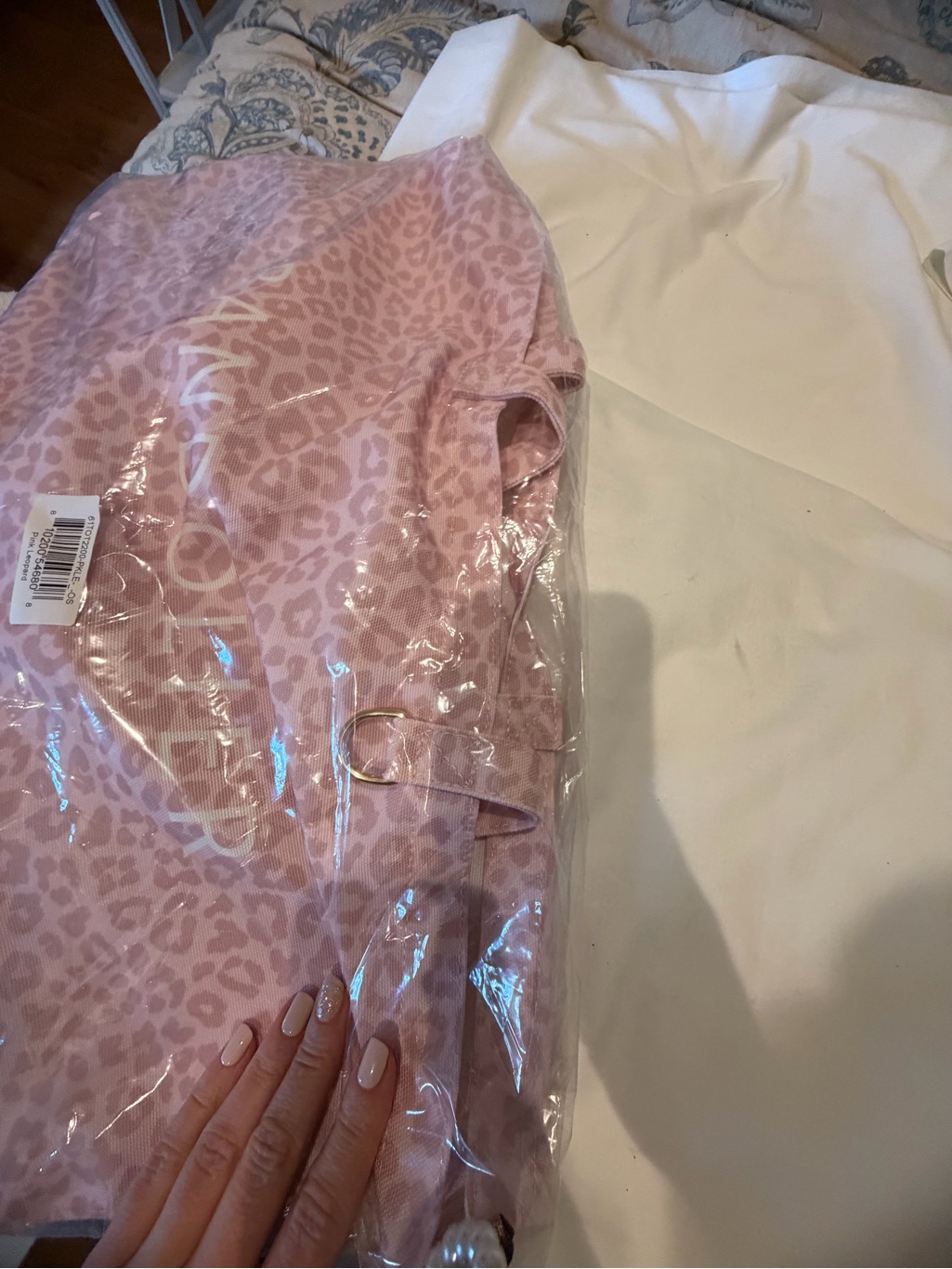 Pink Leopard Print Tote Bag Brand New — image 6 of 6